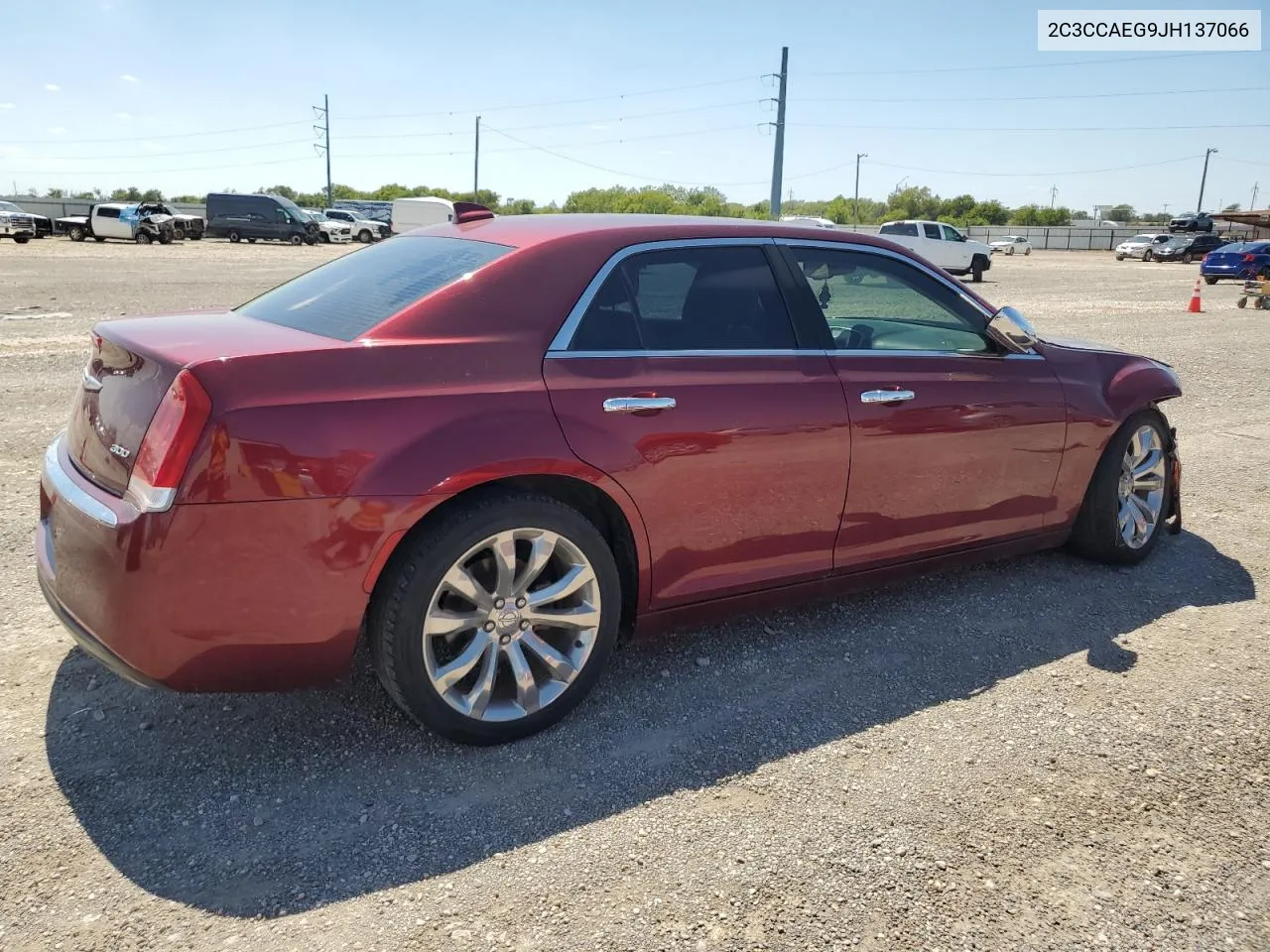 2018 Chrysler 300 Limited VIN: 2C3CCAEG9JH137066 Lot: 70809774