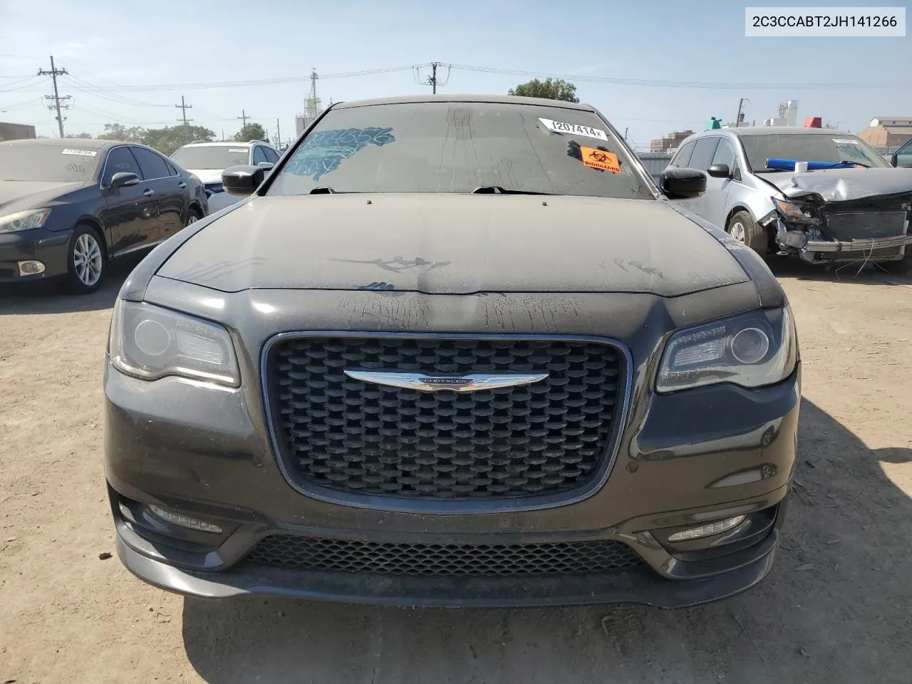 2018 Chrysler 300 S VIN: 2C3CCABT2JH141266 Lot: 71207414