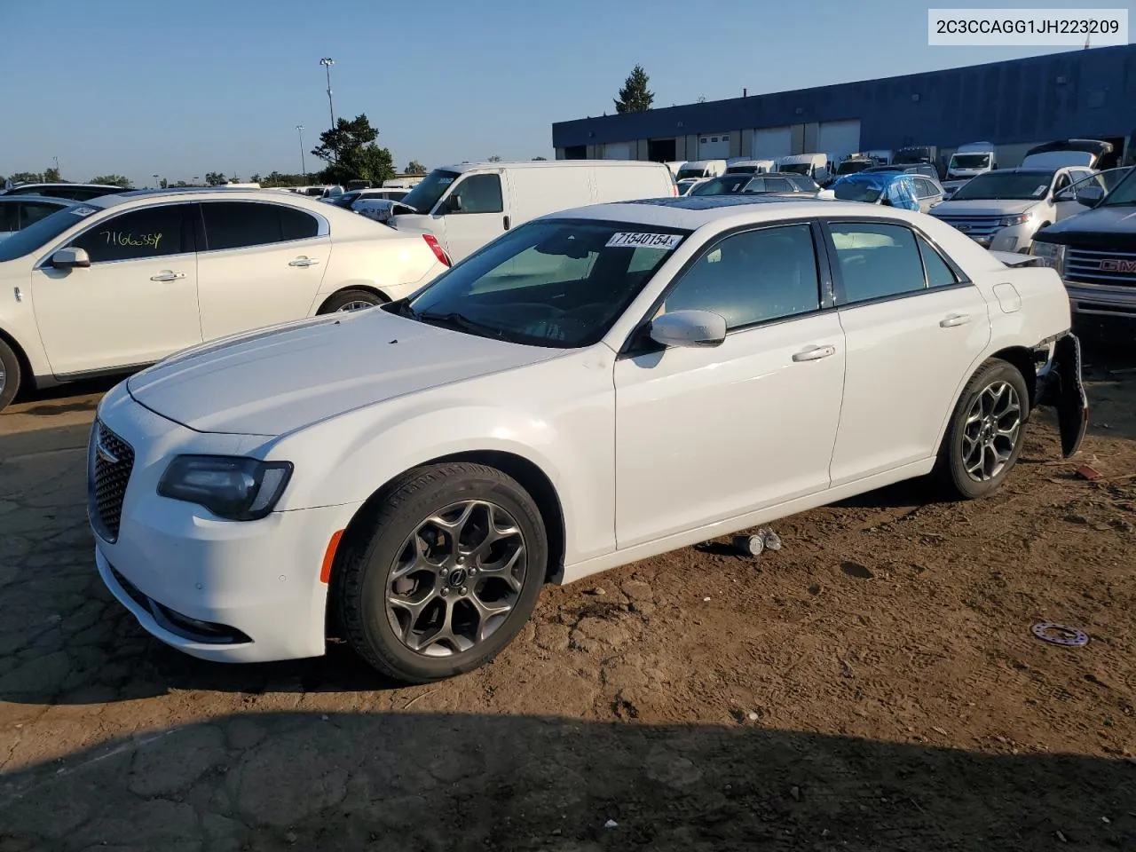 2018 Chrysler 300 S VIN: 2C3CCAGG1JH223209 Lot: 71540154