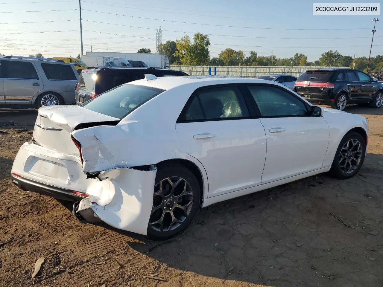 2018 Chrysler 300 S VIN: 2C3CCAGG1JH223209 Lot: 71540154