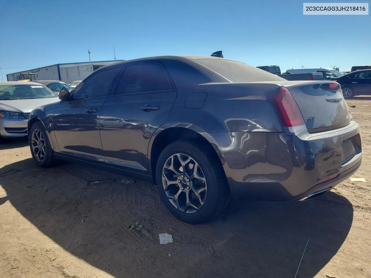 2018 Chrysler 300 S VIN: 2C3CCAGG3JH218416 Lot: 71843804