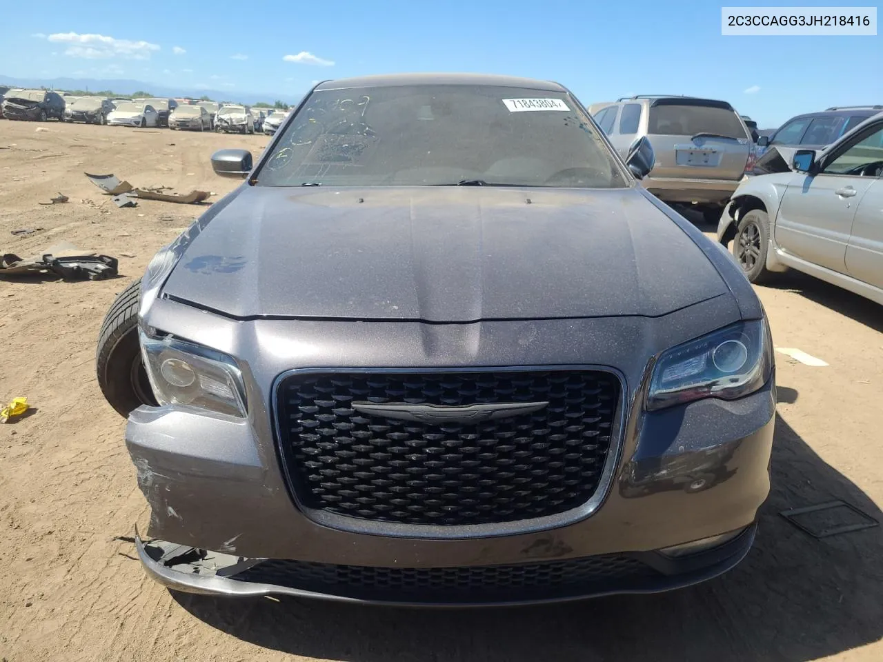 2C3CCAGG3JH218416 2018 Chrysler 300 S