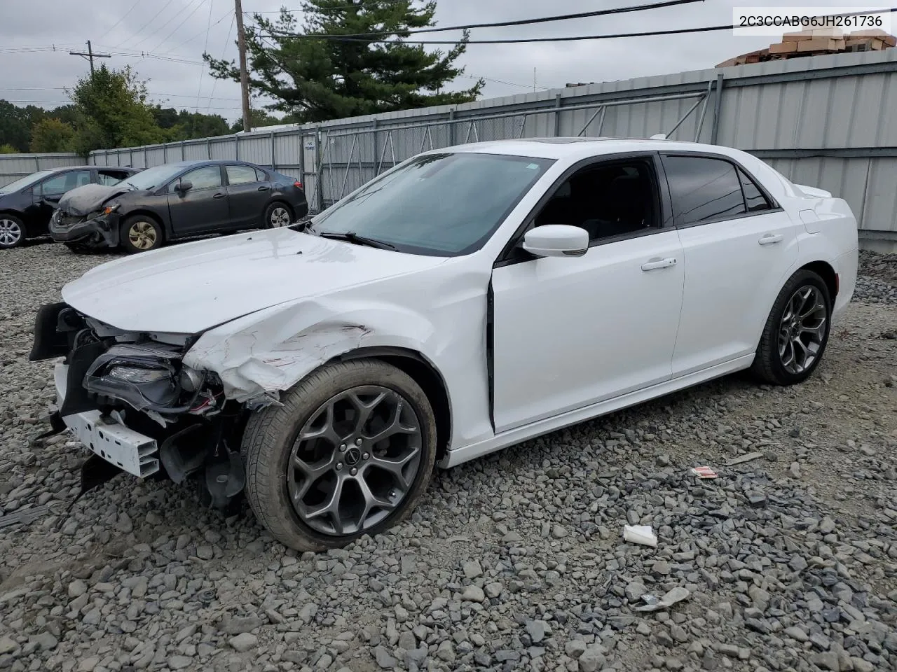 2C3CCABG6JH261736 2018 Chrysler 300 S