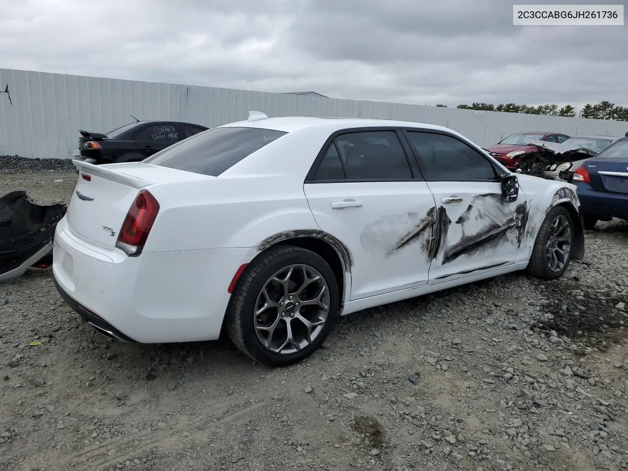 2C3CCABG6JH261736 2018 Chrysler 300 S