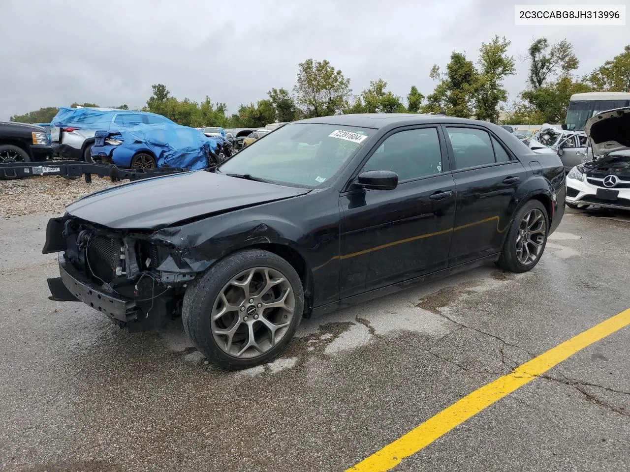 2018 Chrysler 300 S VIN: 2C3CCABG8JH313996 Lot: 72391604