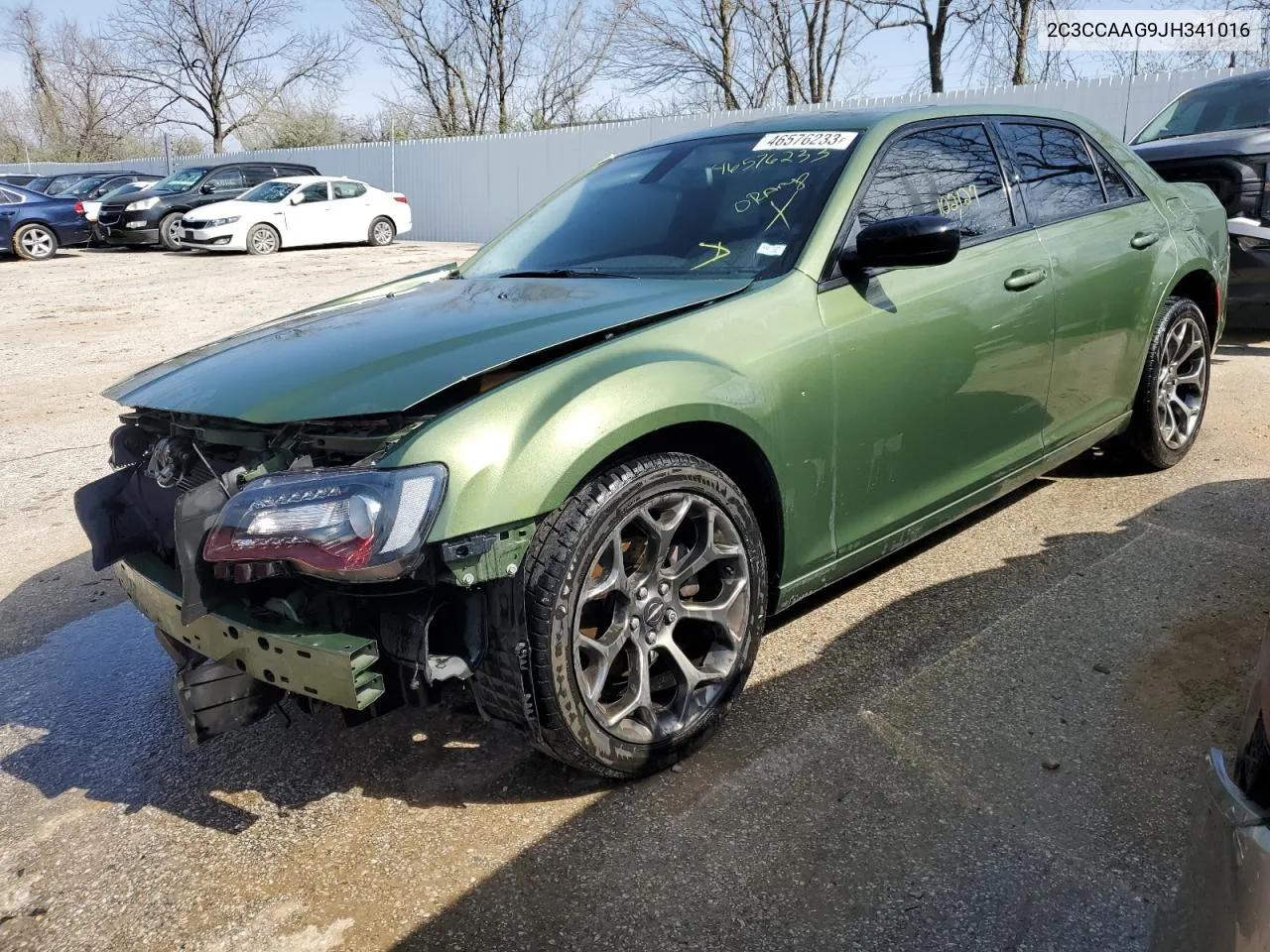 2018 Chrysler 300 Touring VIN: 2C3CCAAG9JH341016 Lot: 72419574