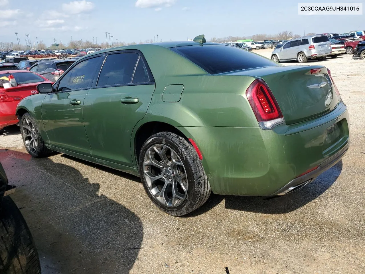 2018 Chrysler 300 Touring VIN: 2C3CCAAG9JH341016 Lot: 72419574