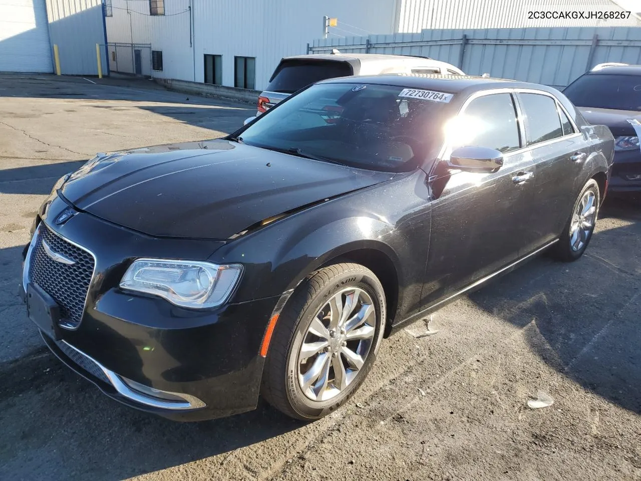 2018 Chrysler 300 Limited VIN: 2C3CCAKGXJH268267 Lot: 72730764