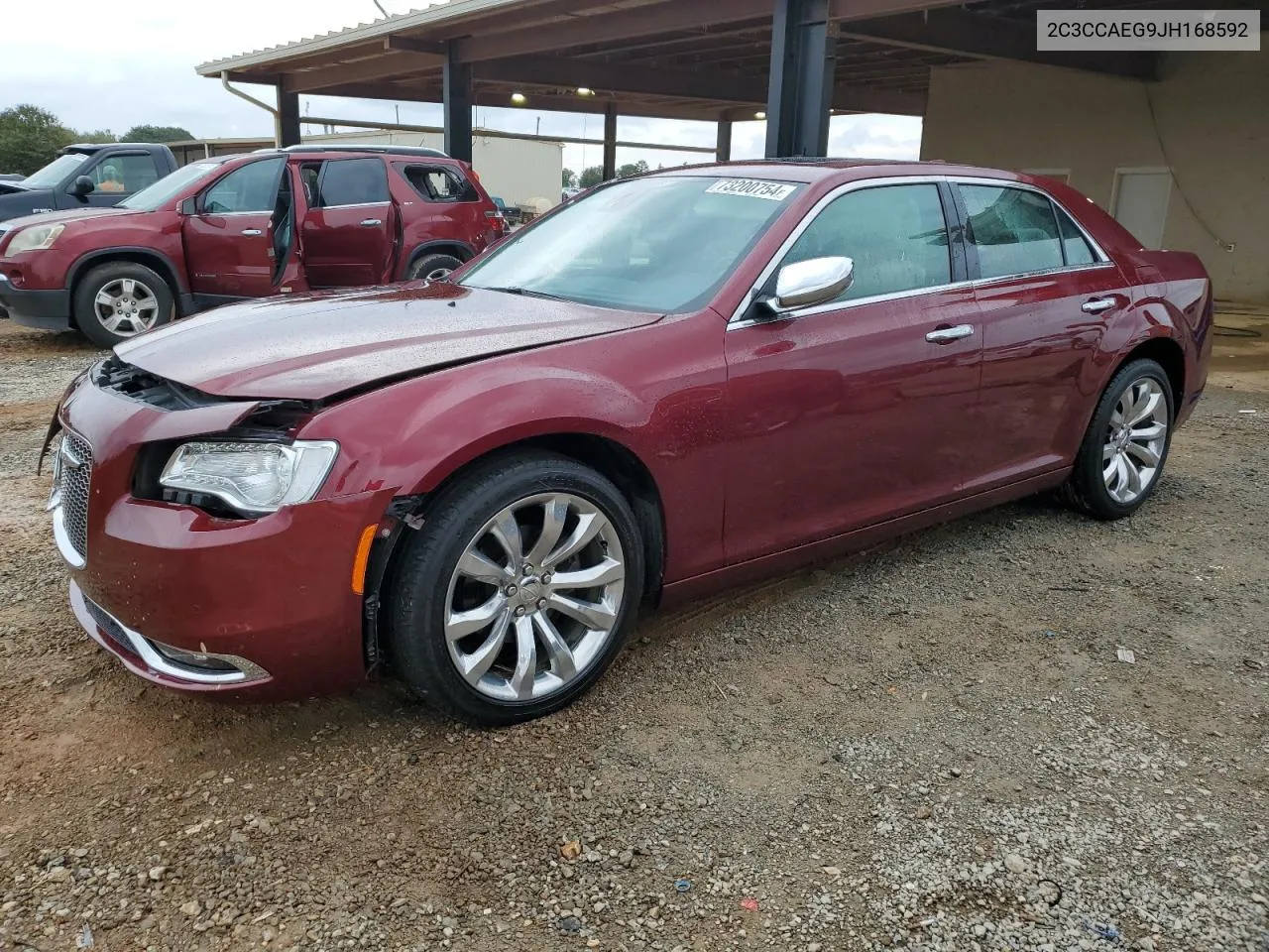 2C3CCAEG9JH168592 2018 Chrysler 300 Limited