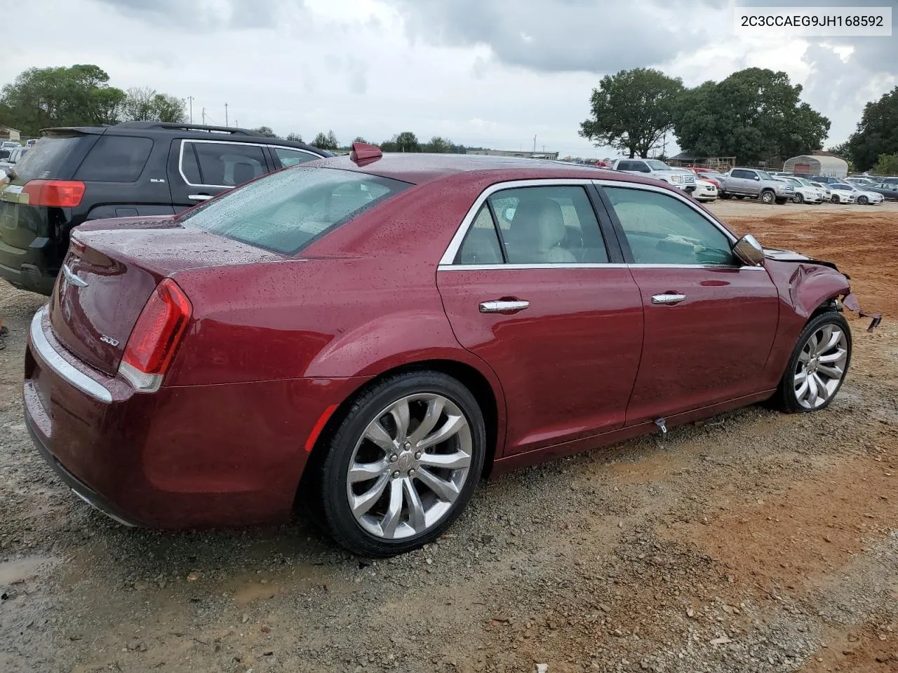 2018 Chrysler 300 Limited VIN: 2C3CCAEG9JH168592 Lot: 73200754