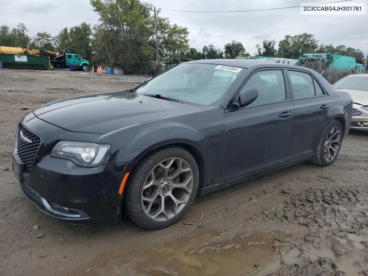 2018 Chrysler 300 S VIN: 2C3CCABG4JH301781 Lot: 73370364