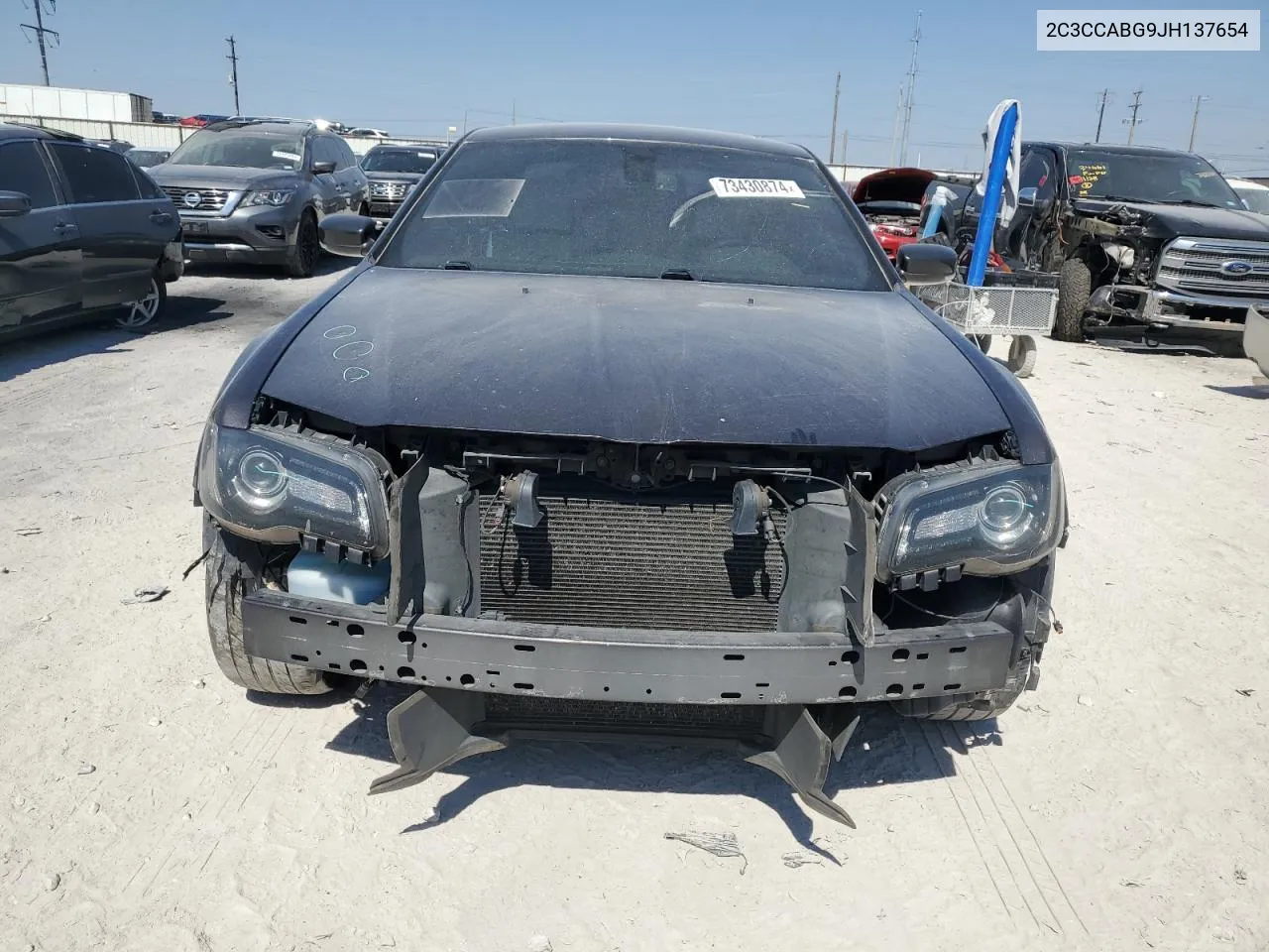 2C3CCABG9JH137654 2018 Chrysler 300 S