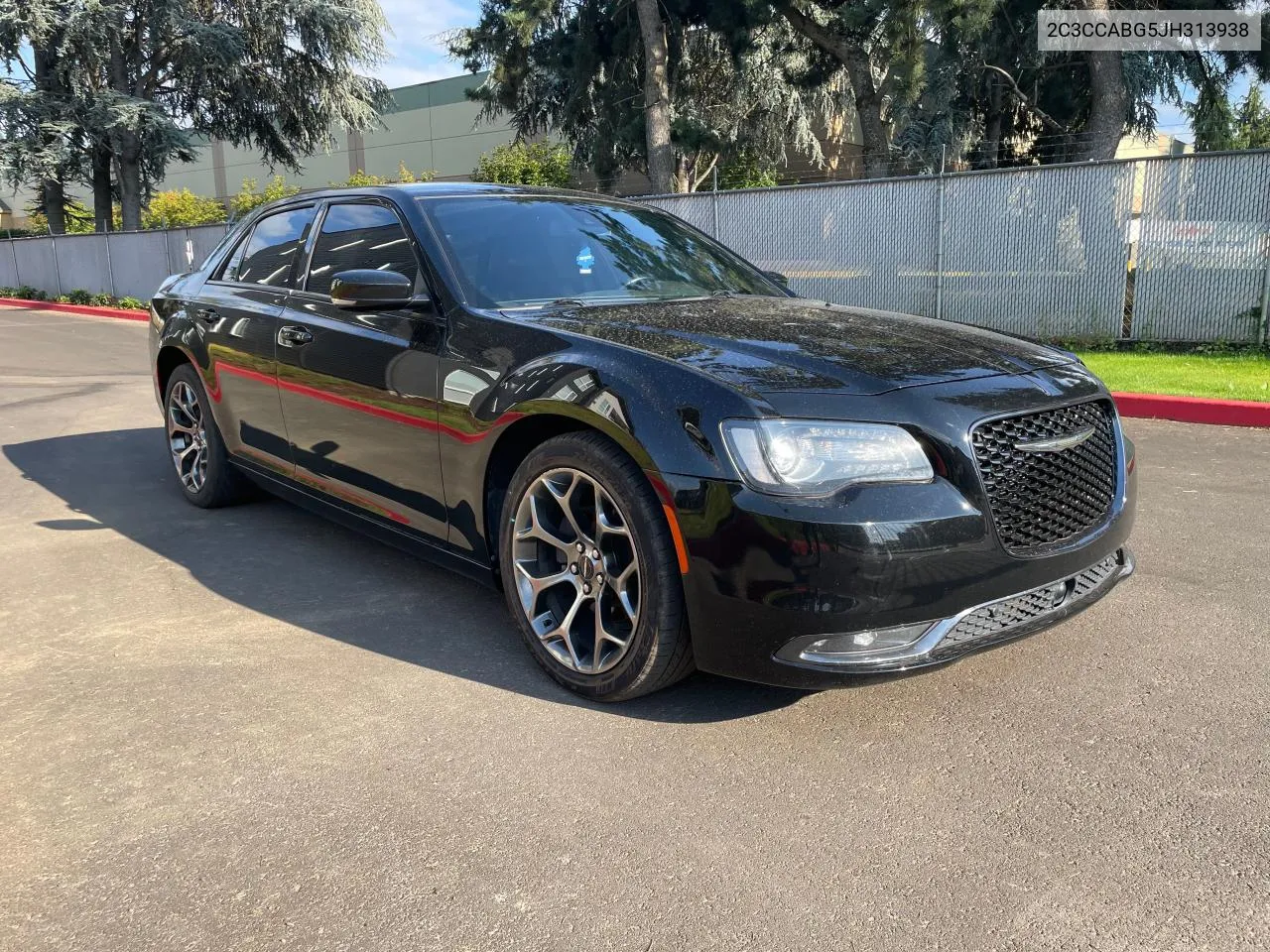 2018 Chrysler 300 S VIN: 2C3CCABG5JH313938 Lot: 73437834