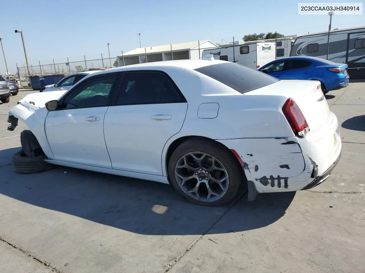 2018 Chrysler 300 Touring VIN: 2C3CCAAG3JH340914 Lot: 73688784