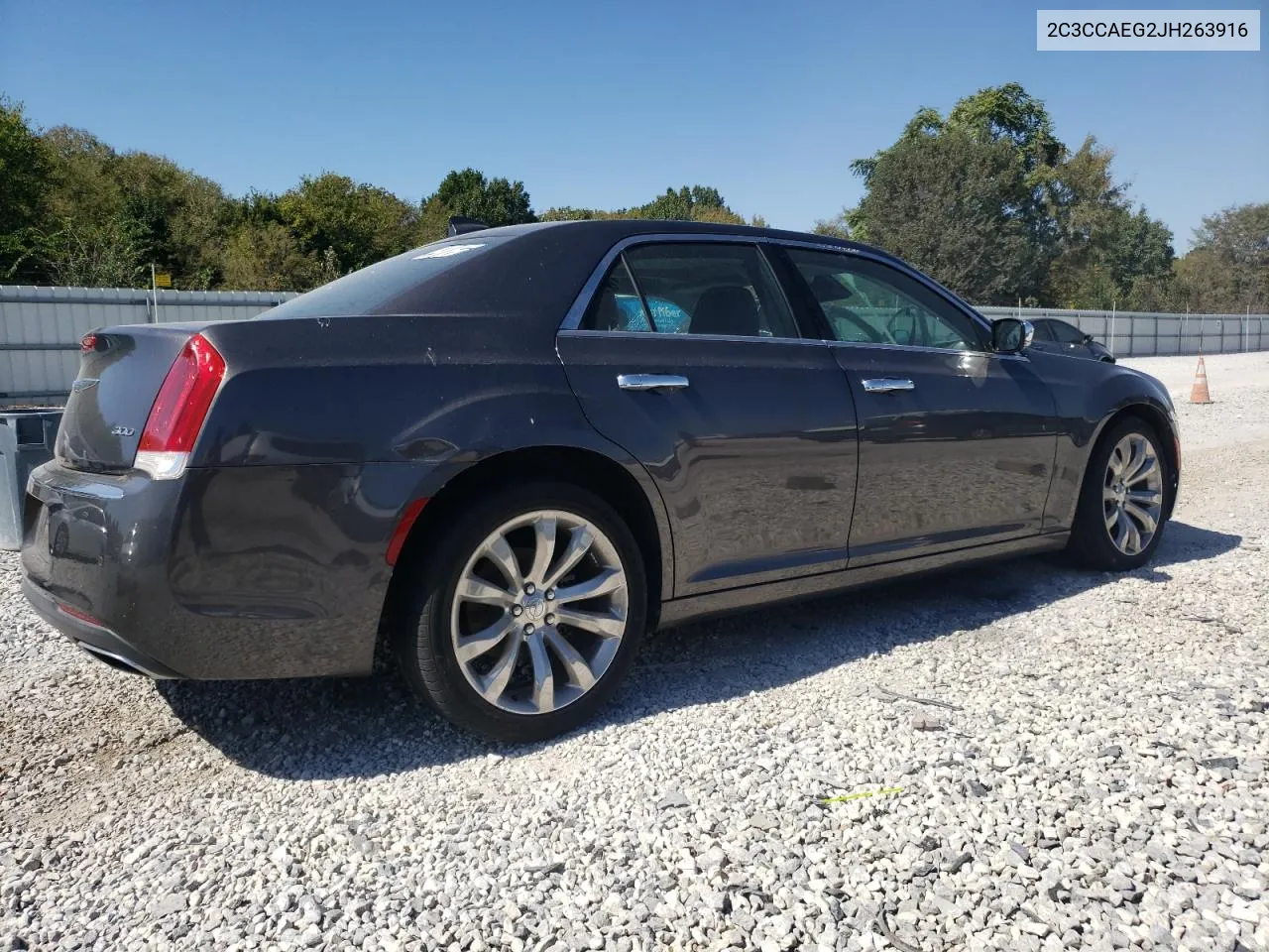 2C3CCAEG2JH263916 2018 Chrysler 300 Limited