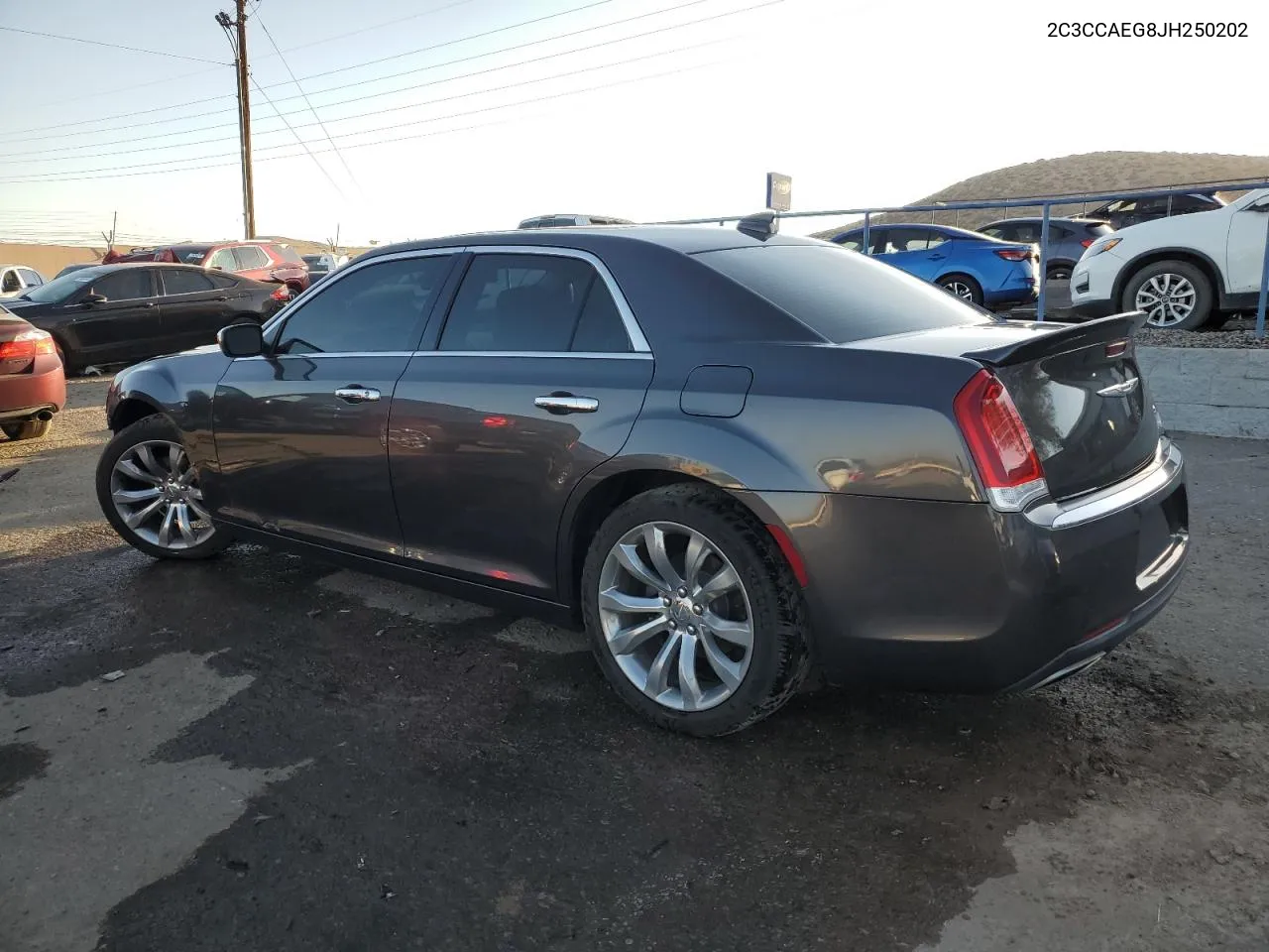 2018 Chrysler 300 Limited VIN: 2C3CCAEG8JH250202 Lot: 74226054