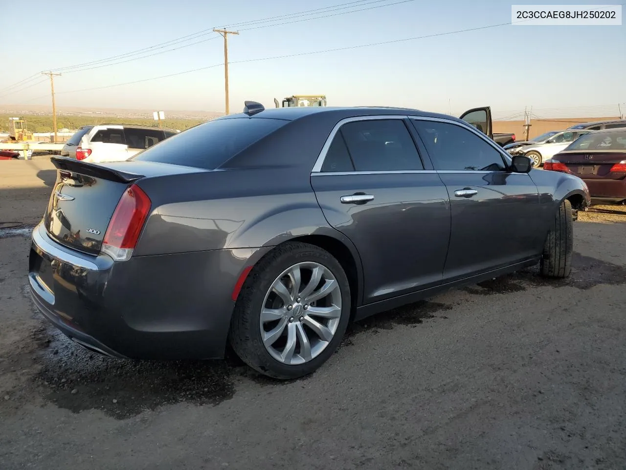 2C3CCAEG8JH250202 2018 Chrysler 300 Limited