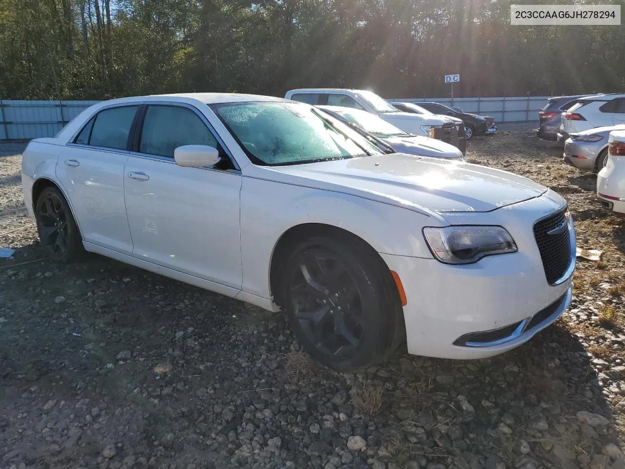 2018 Chrysler 300 Touring VIN: 2C3CCAAG6JH278294 Lot: 74832374