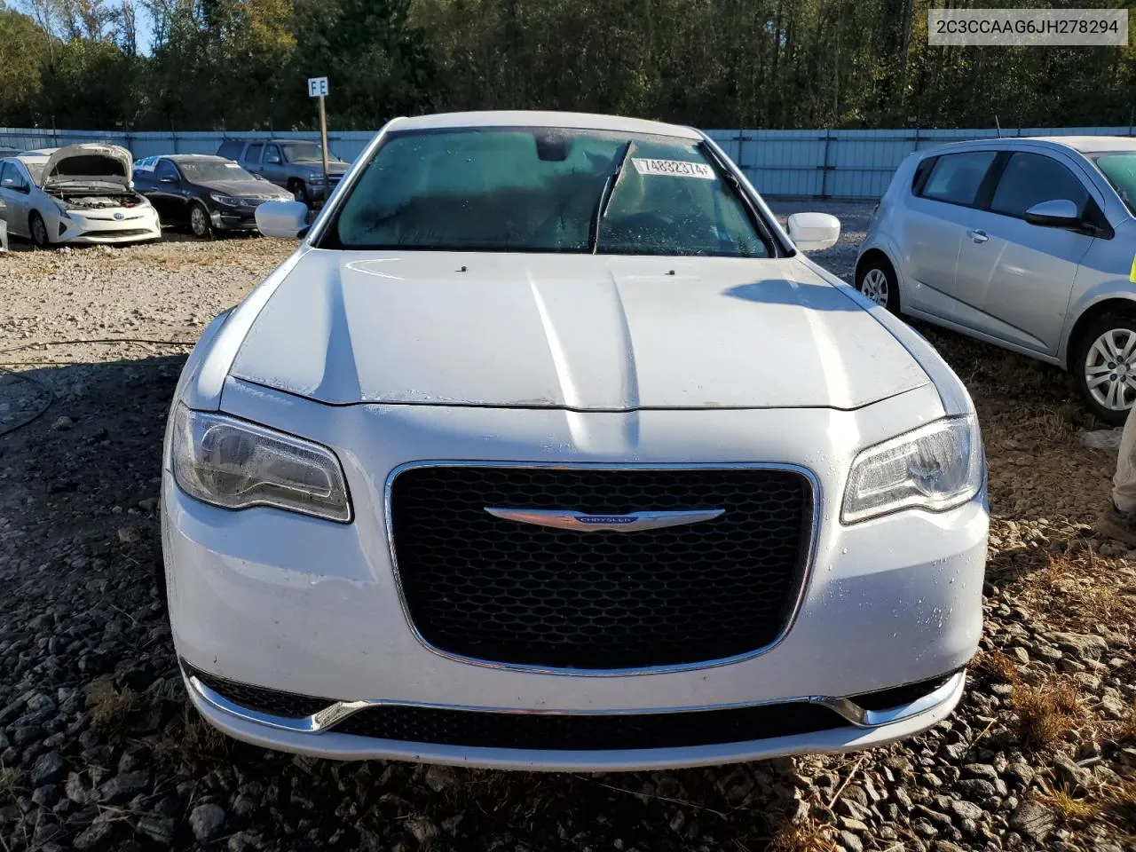 2018 Chrysler 300 Touring VIN: 2C3CCAAG6JH278294 Lot: 74832374