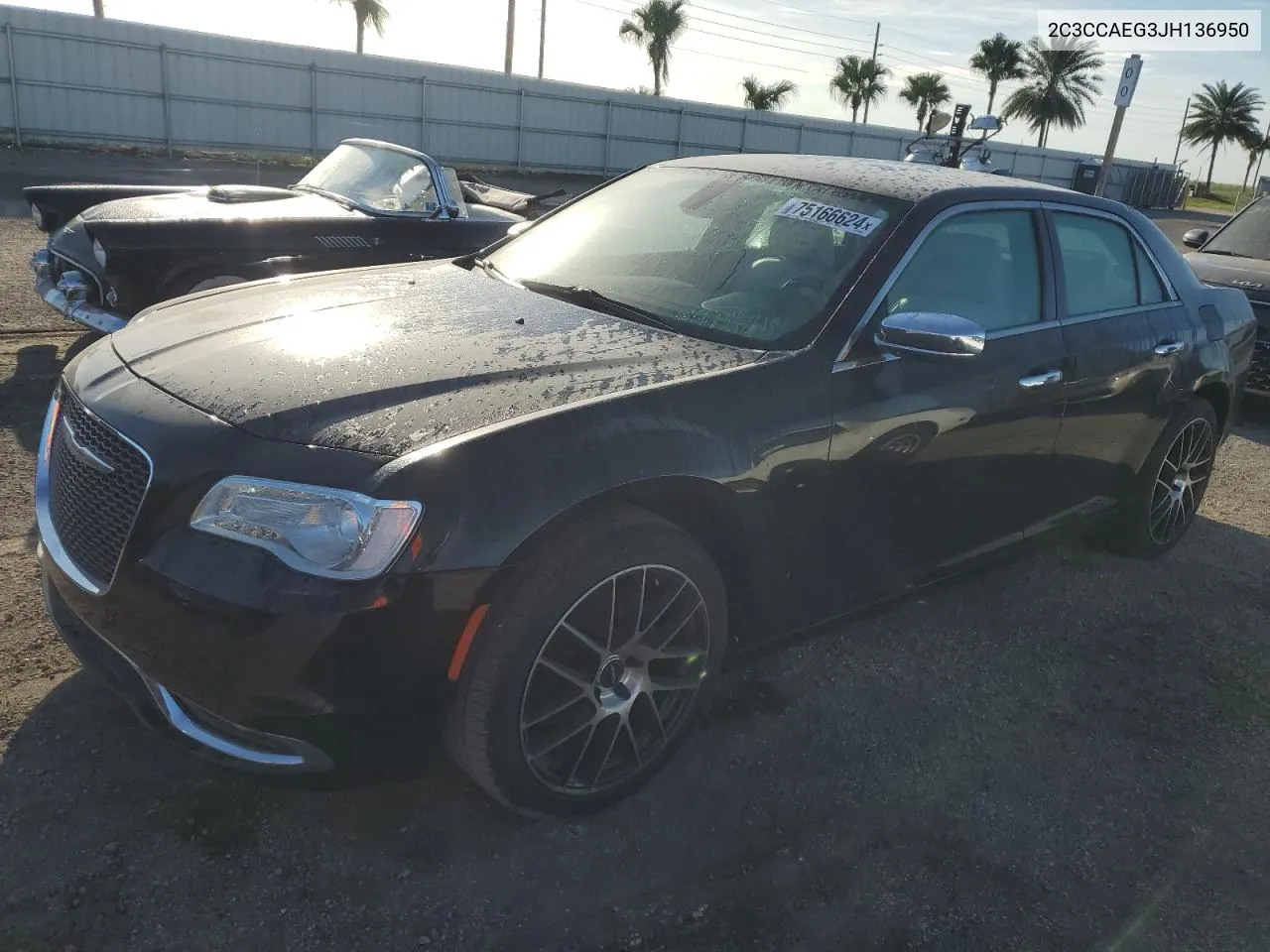 2018 Chrysler 300 Limited VIN: 2C3CCAEG3JH136950 Lot: 75166624