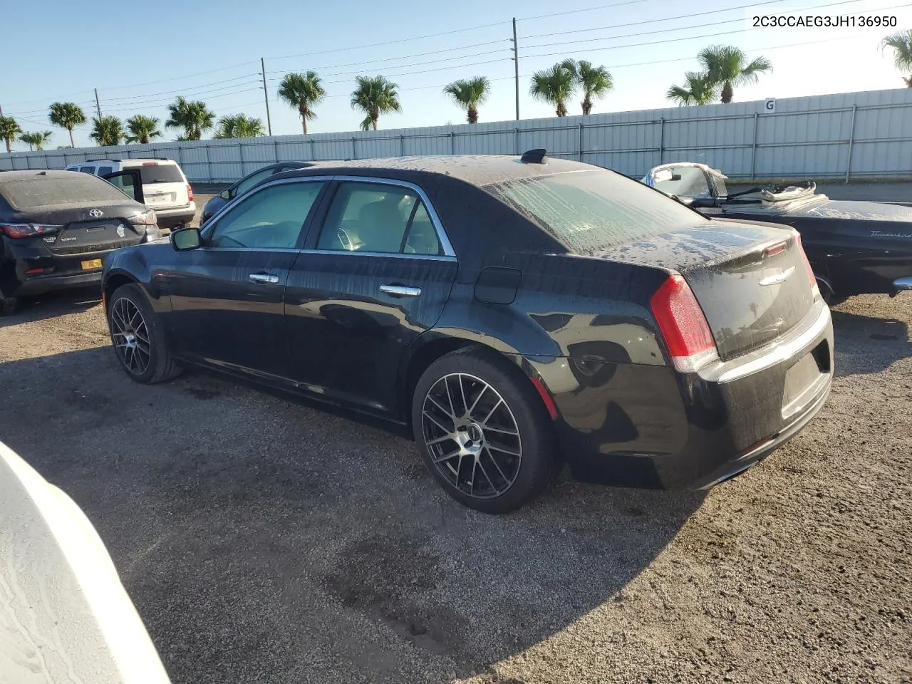 2018 Chrysler 300 Limited VIN: 2C3CCAEG3JH136950 Lot: 75166624