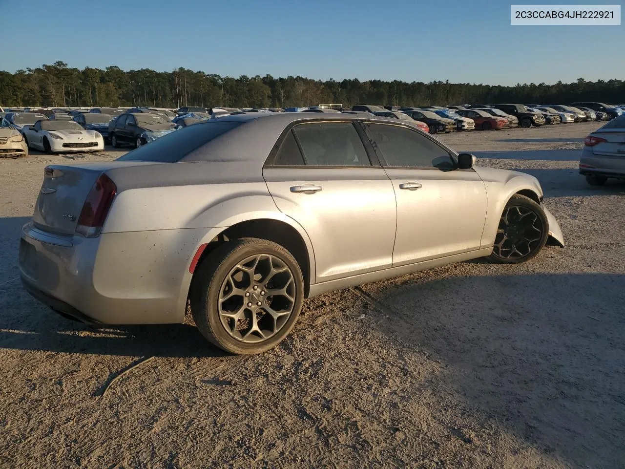 2018 Chrysler 300 S VIN: 2C3CCABG4JH222921 Lot: 76914664