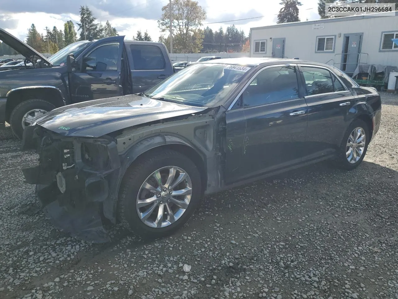 2018 Chrysler 300 Limited VIN: 2C3CCAKG1JH296684 Lot: 76941534