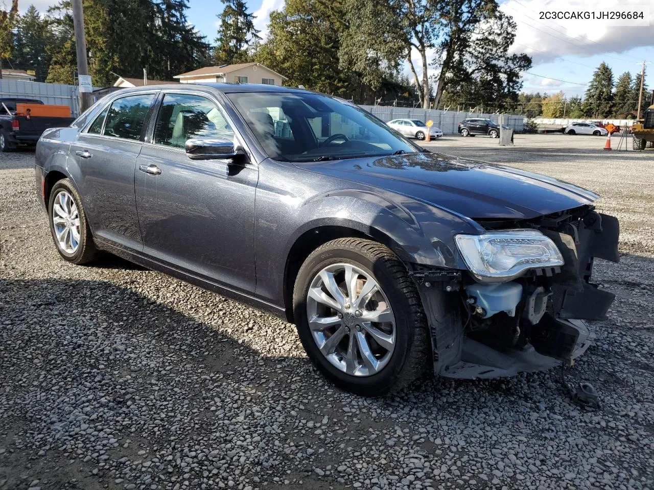 2C3CCAKG1JH296684 2018 Chrysler 300 Limited