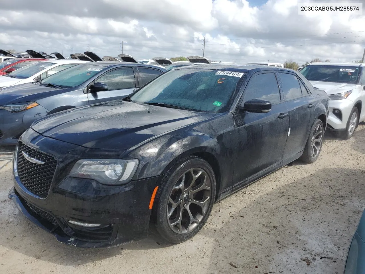 2018 Chrysler 300 S VIN: 2C3CCABG5JH285574 Lot: 77744474