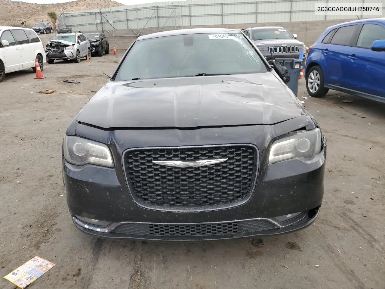 2018 Chrysler 300 S VIN: 2C3CCAGG8JH250746 Lot: 78464604