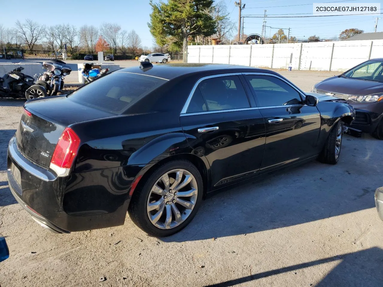 2018 Chrysler 300 Limited VIN: 2C3CCAEG7JH127183 Lot: 78907974