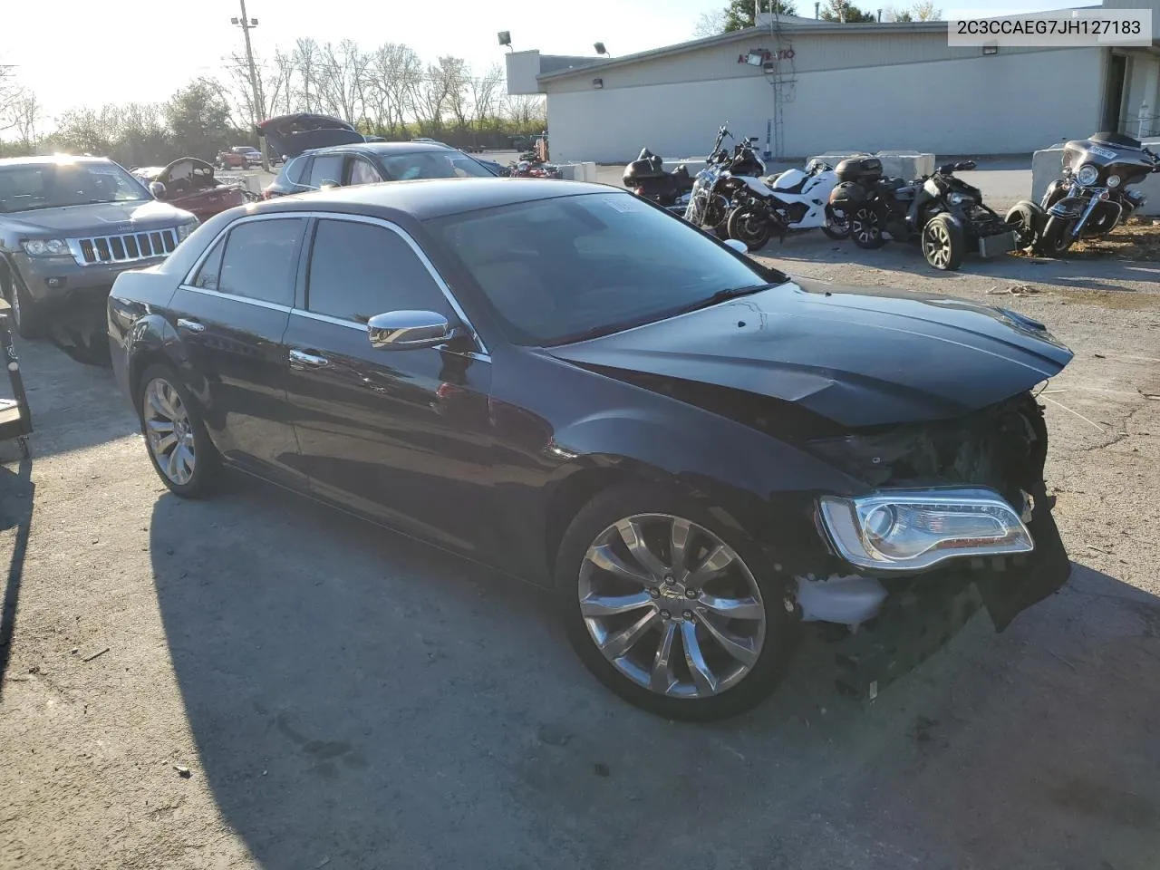 2018 Chrysler 300 Limited VIN: 2C3CCAEG7JH127183 Lot: 78907974