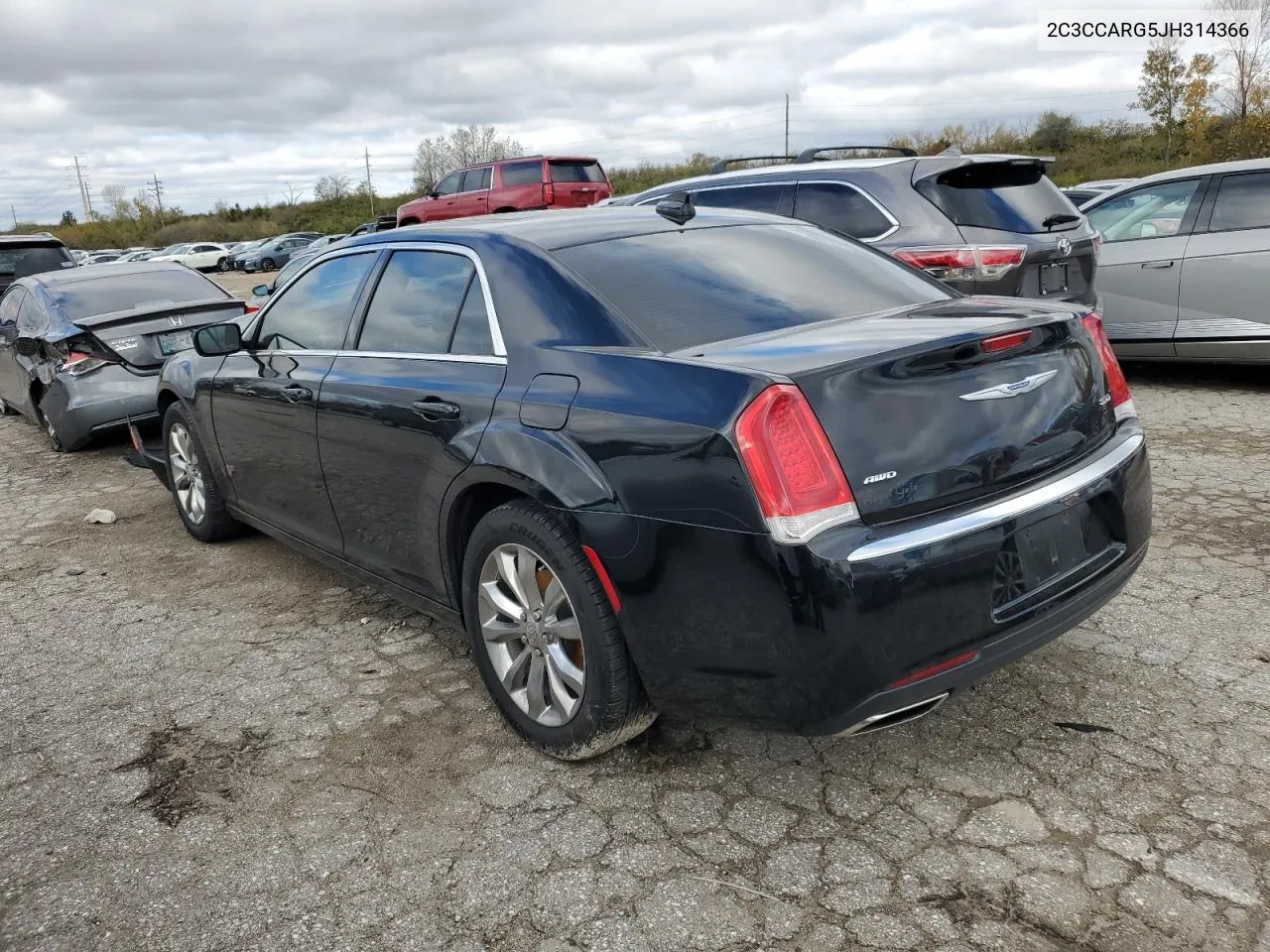 2018 Chrysler 300 Touring VIN: 2C3CCARG5JH314366 Lot: 79197434