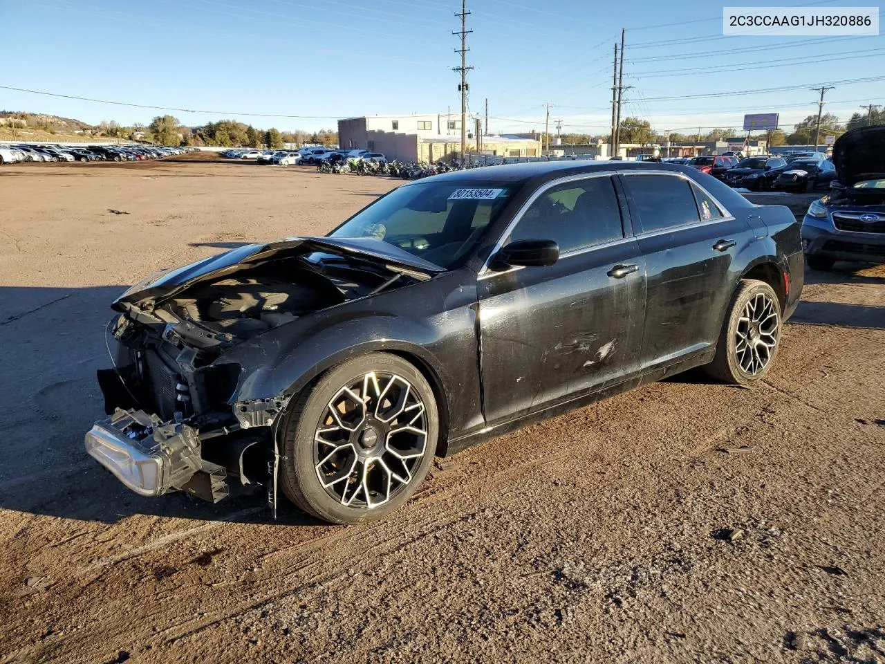 2018 Chrysler 300 Touring VIN: 2C3CCAAG1JH320886 Lot: 80153504