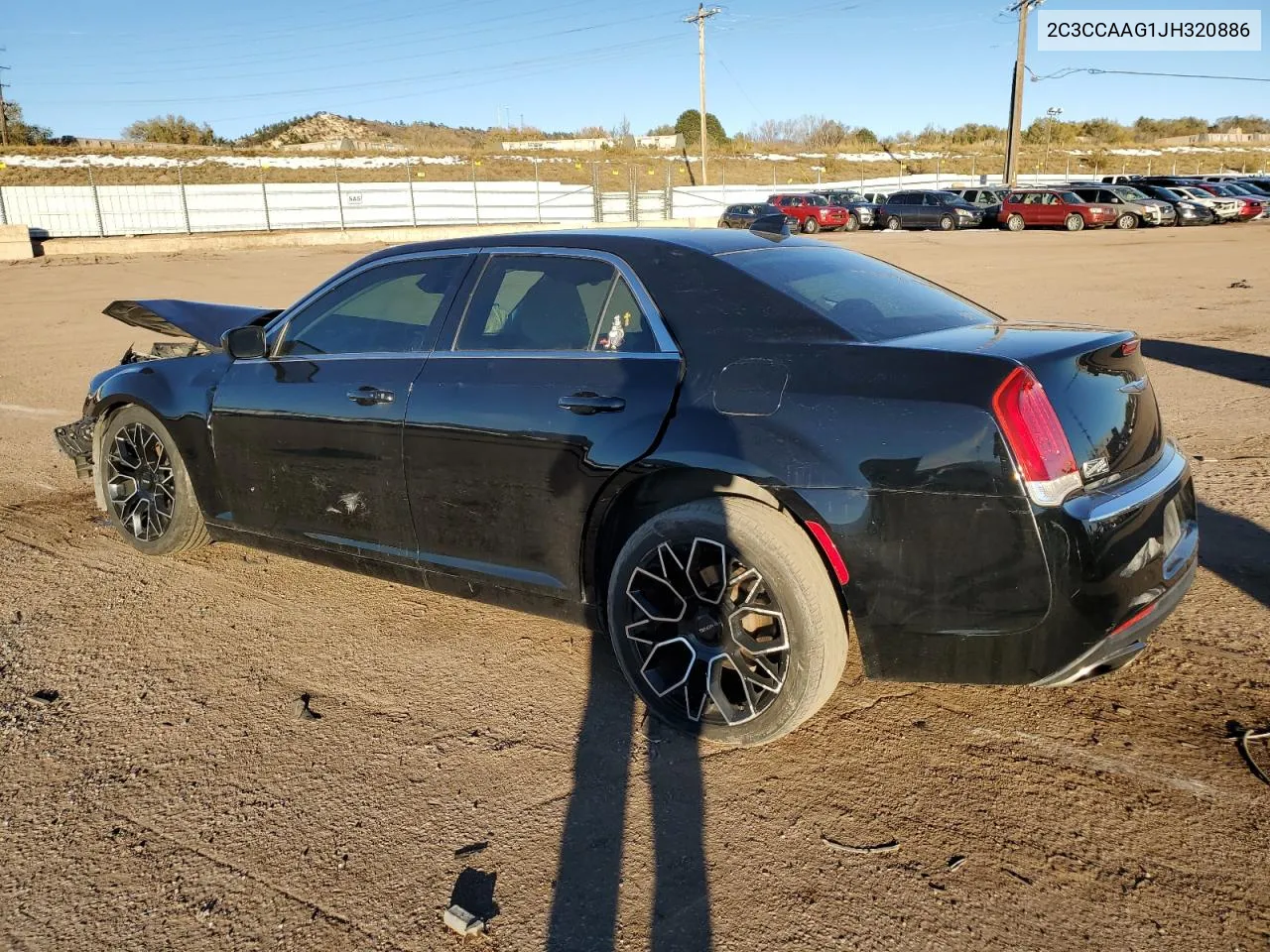 2018 Chrysler 300 Touring VIN: 2C3CCAAG1JH320886 Lot: 80153504