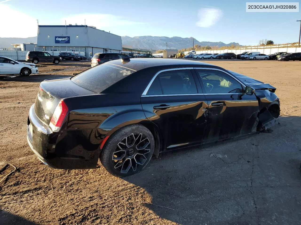 2018 Chrysler 300 Touring VIN: 2C3CCAAG1JH320886 Lot: 80153504