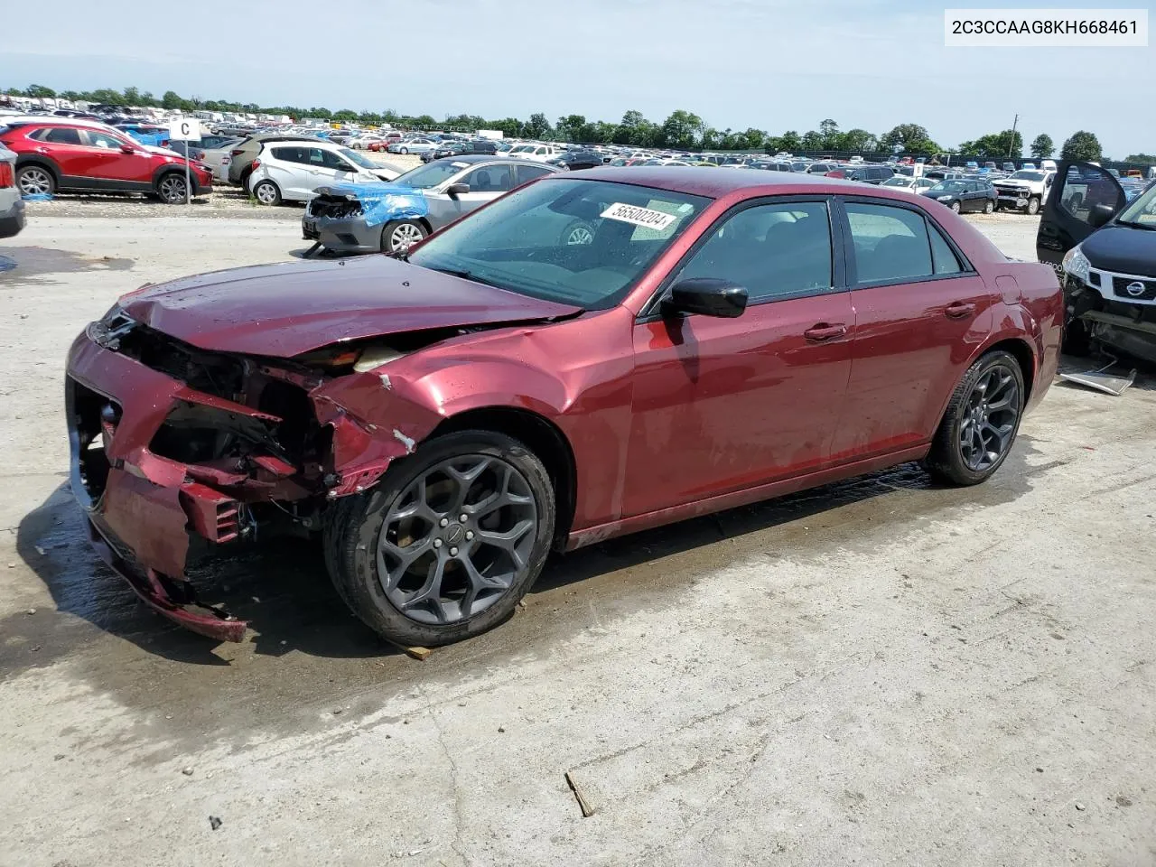 2019 Chrysler 300 Touring VIN: 2C3CCAAG8KH668461 Lot: 56500204