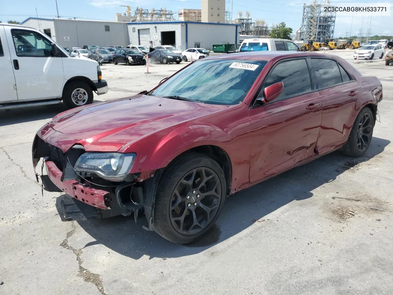 2C3CCABG8KH533771 2019 Chrysler 300 S