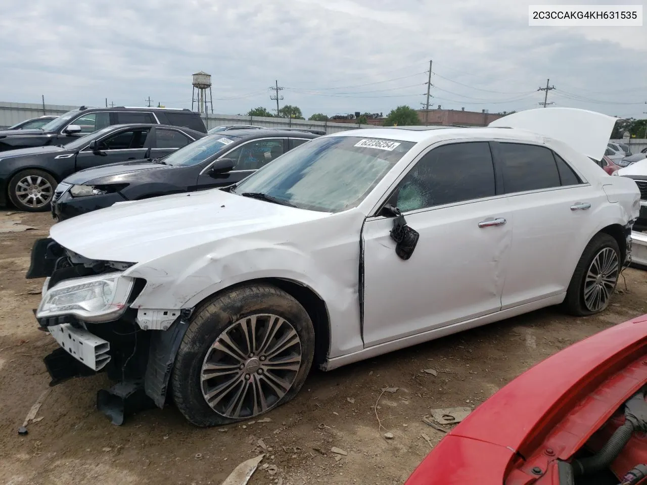 2019 Chrysler 300 Limited VIN: 2C3CCAKG4KH631535 Lot: 62236254