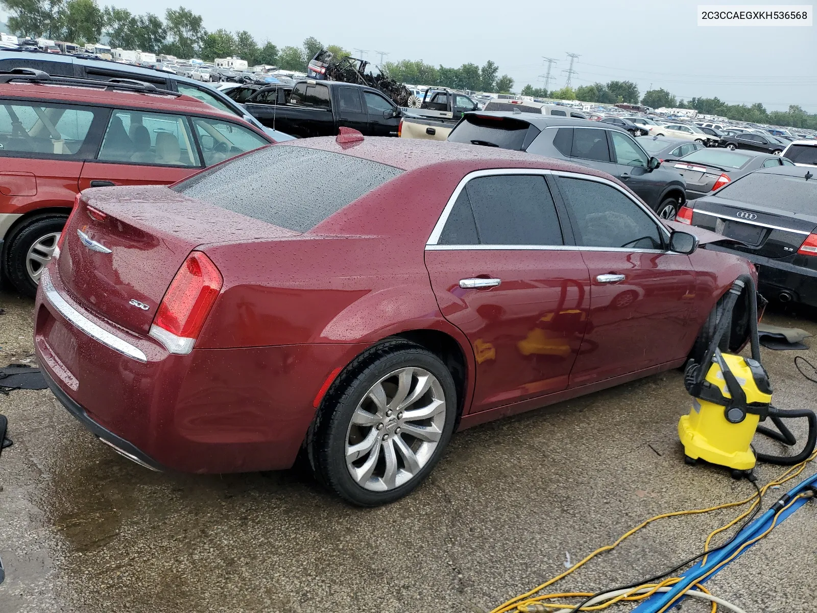 2019 Chrysler 300 Limited VIN: 2C3CCAEGXKH536568 Lot: 64620194