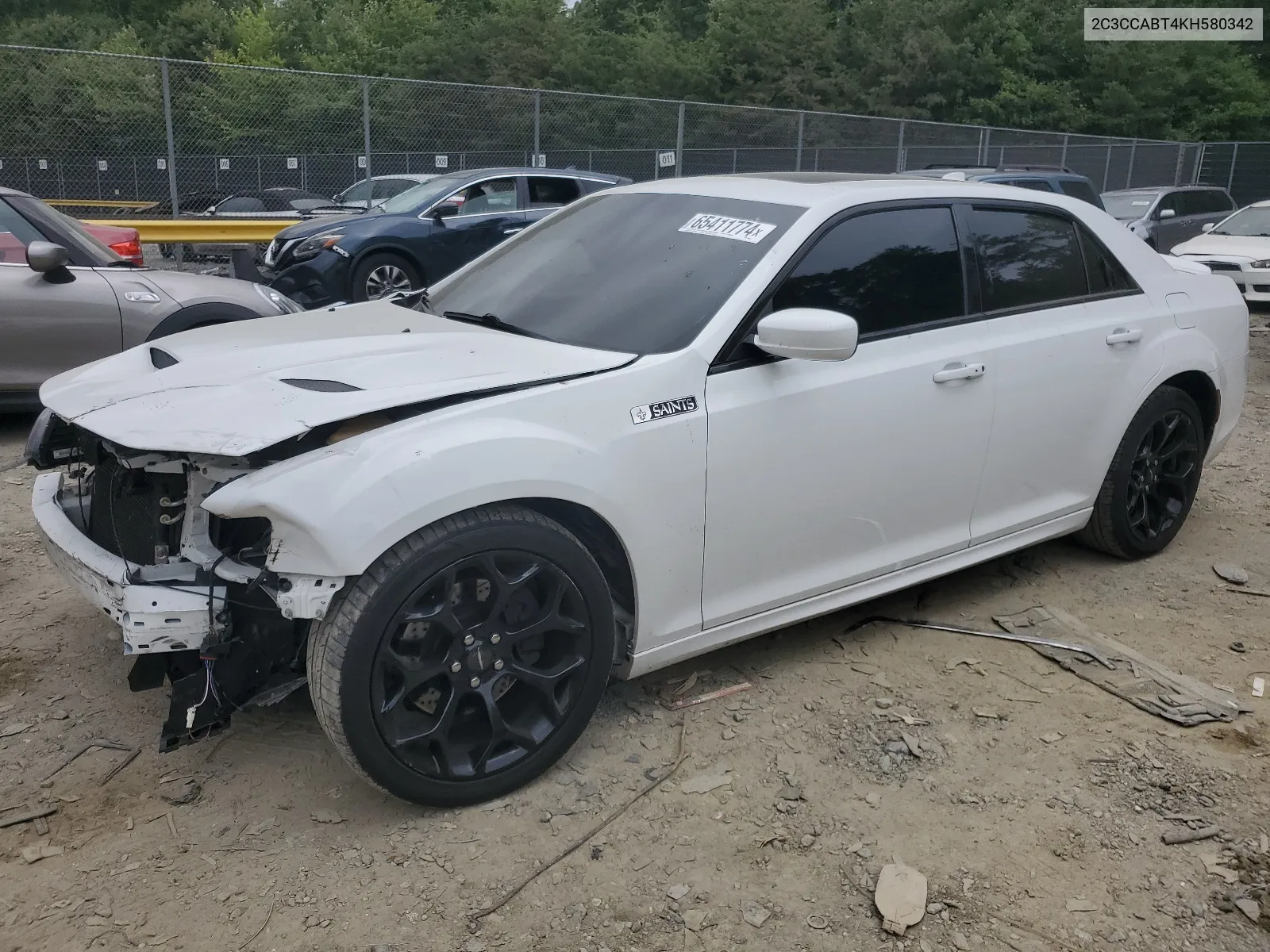 2C3CCABT4KH580342 2019 Chrysler 300 S