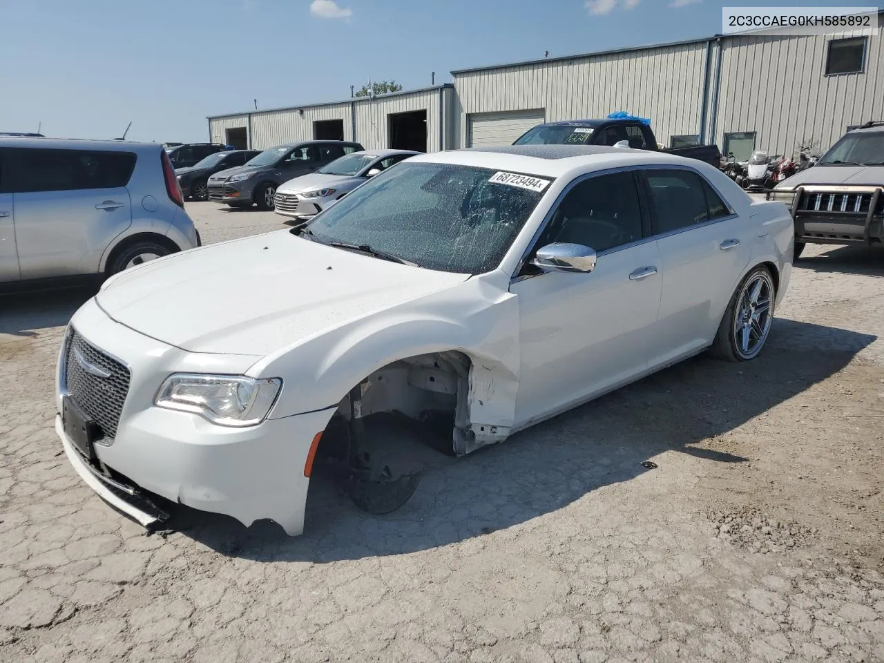 2C3CCAEG0KH585892 2019 Chrysler 300 Limited