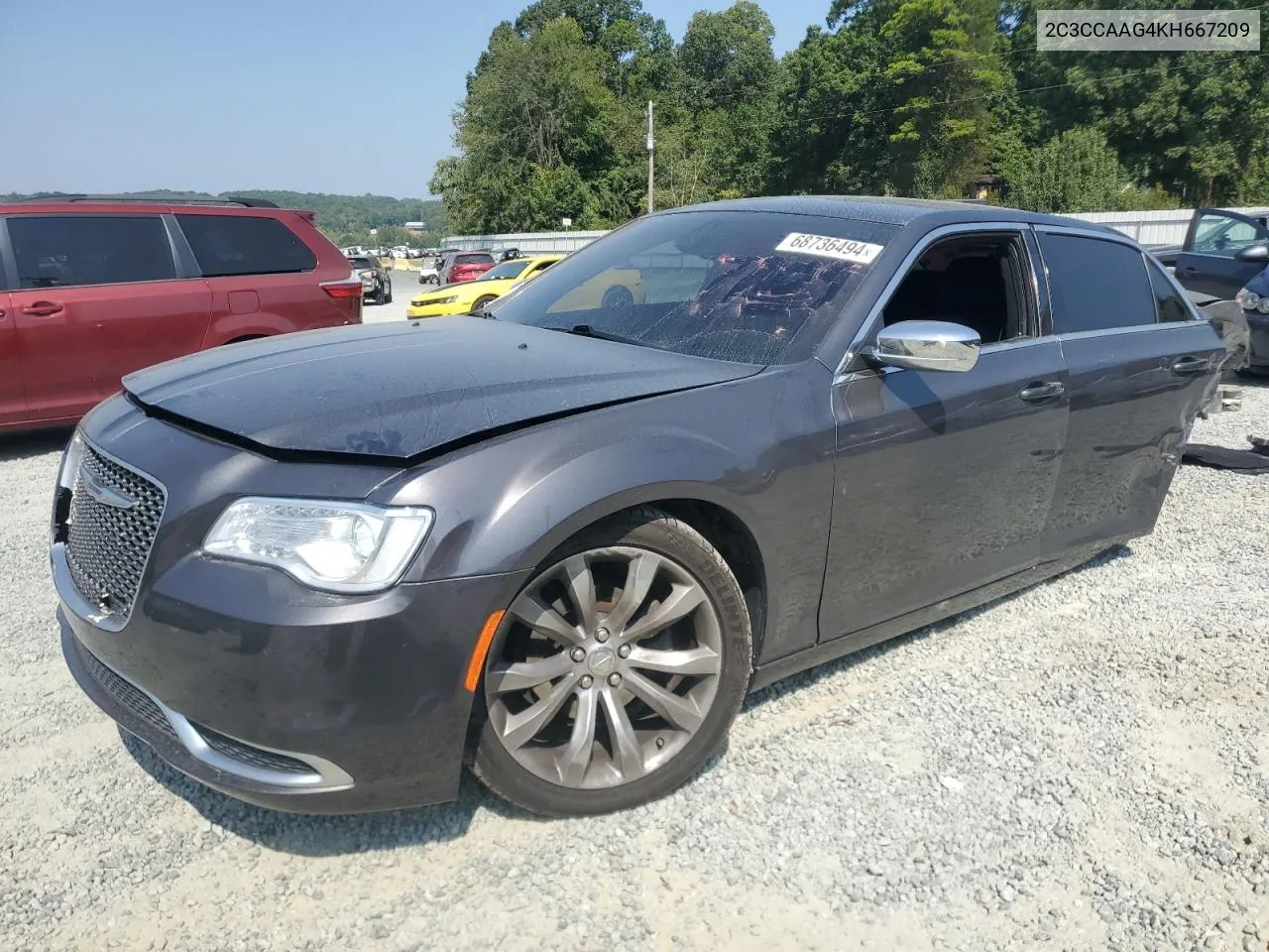 2019 Chrysler 300 Touring VIN: 2C3CCAAG4KH667209 Lot: 68736494