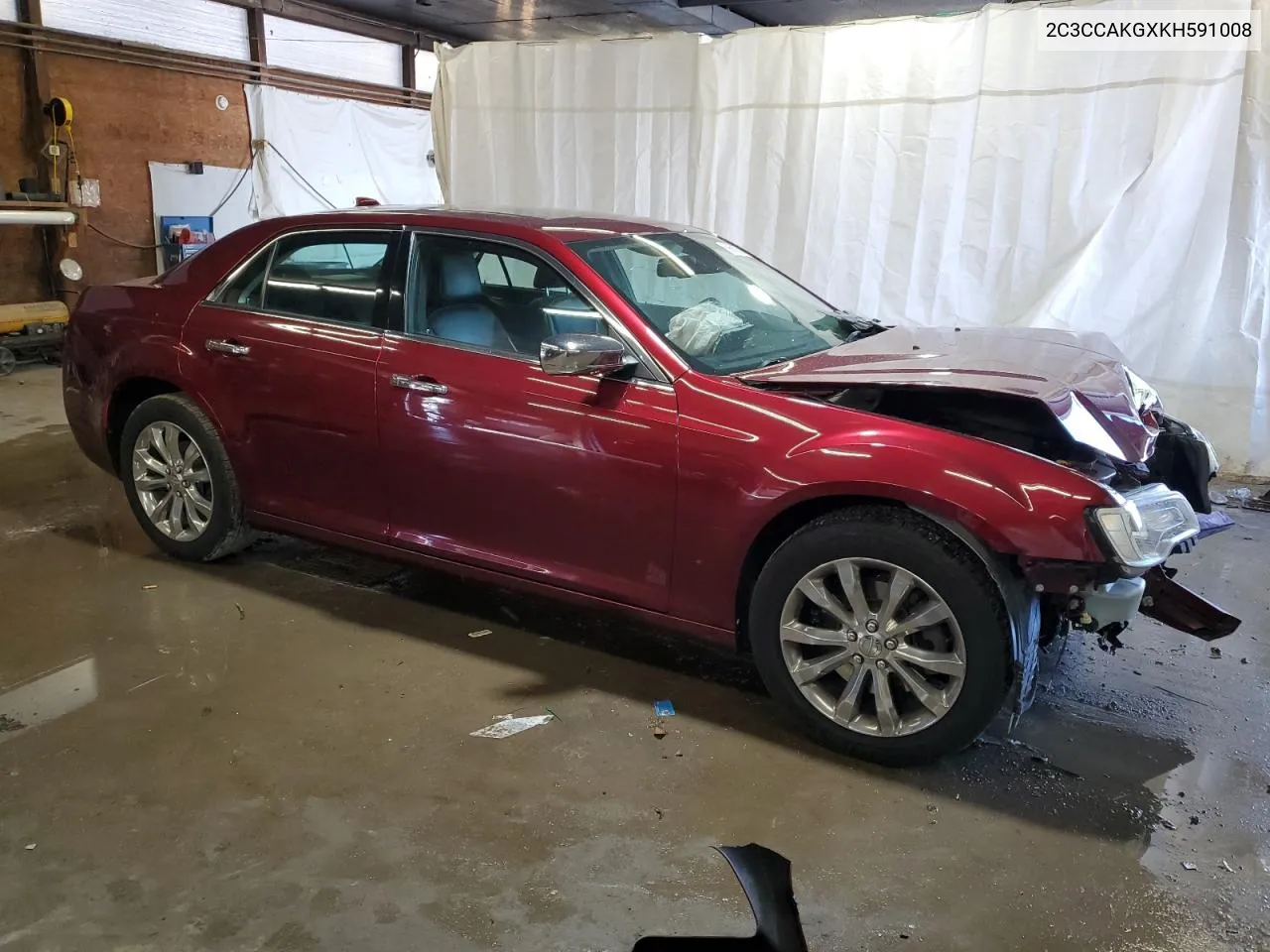 2C3CCAKGXKH591008 2019 Chrysler 300 Limited