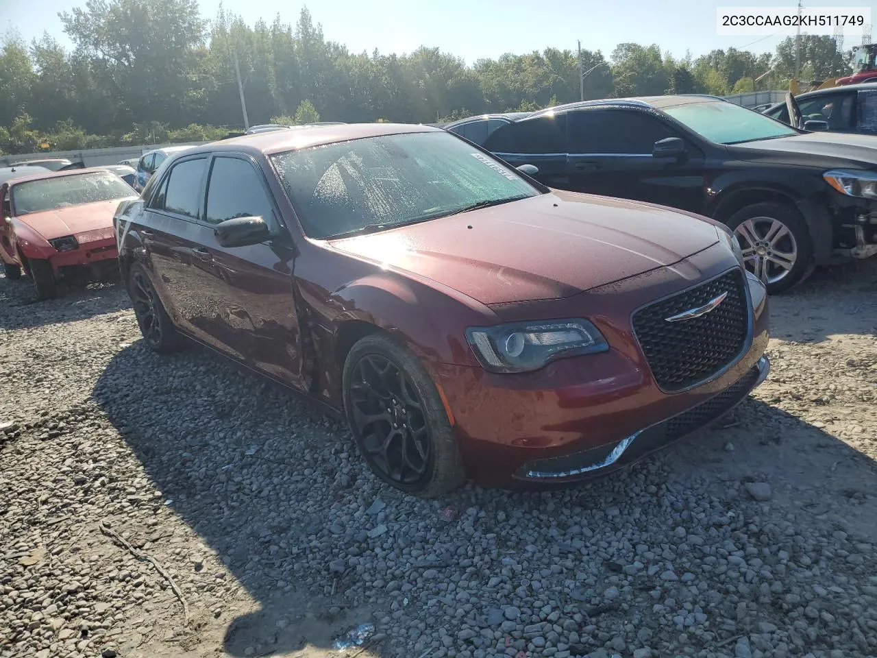 2C3CCAAG2KH511749 2019 Chrysler 300 Touring