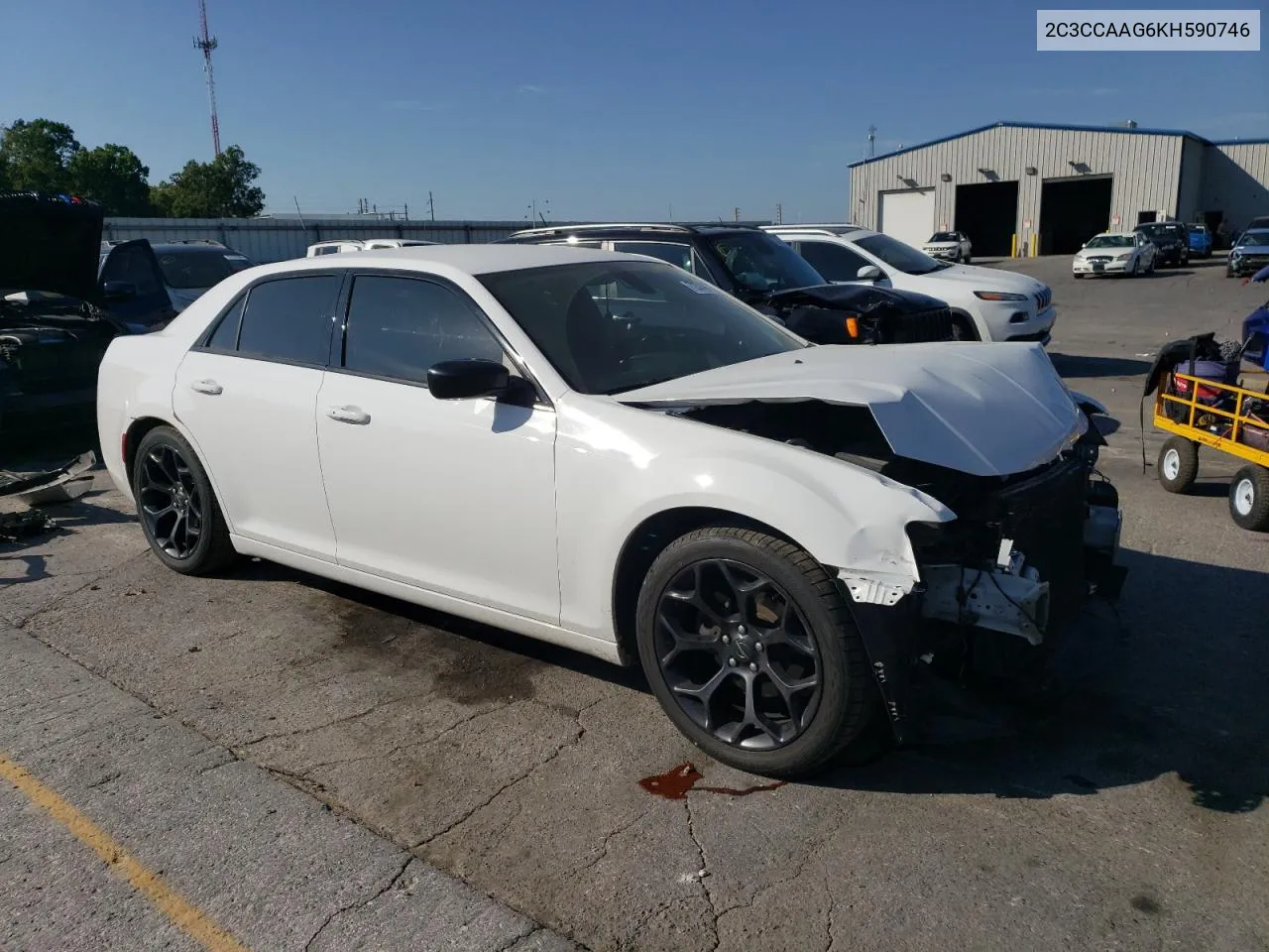 2019 Chrysler 300 Touring VIN: 2C3CCAAG6KH590746 Lot: 72374474