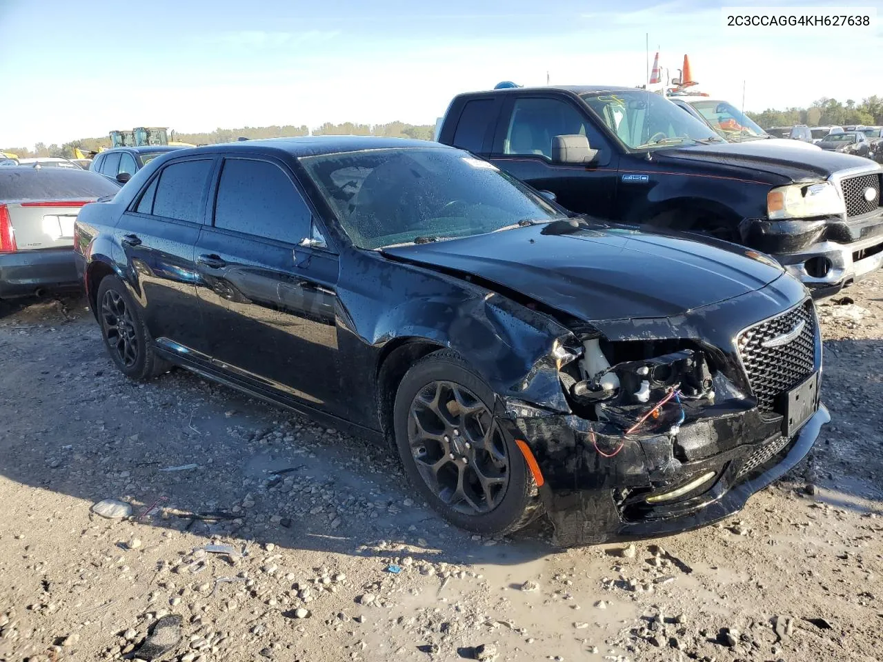 2019 Chrysler 300 S VIN: 2C3CCAGG4KH627638 Lot: 72912224