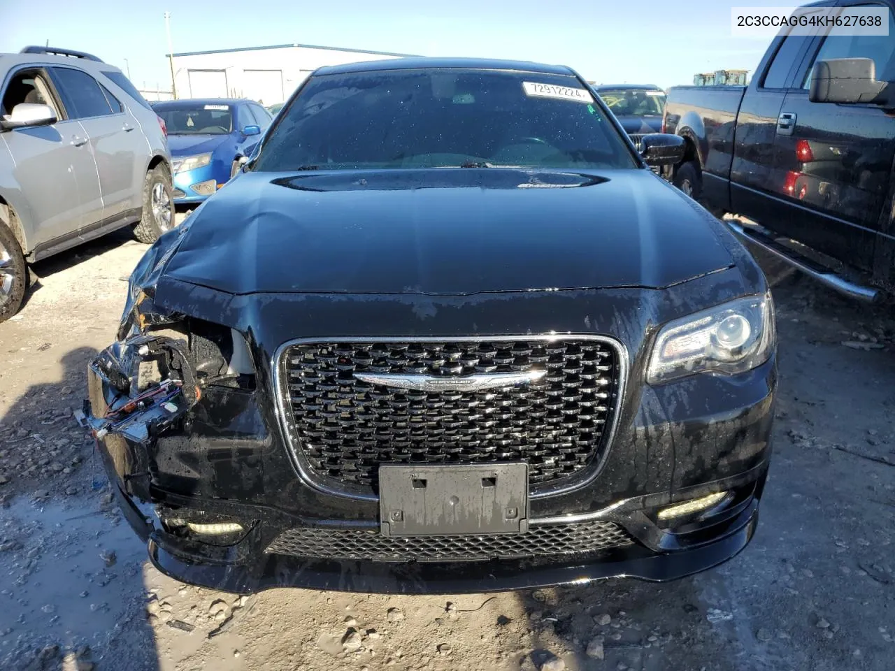 2019 Chrysler 300 S VIN: 2C3CCAGG4KH627638 Lot: 72912224