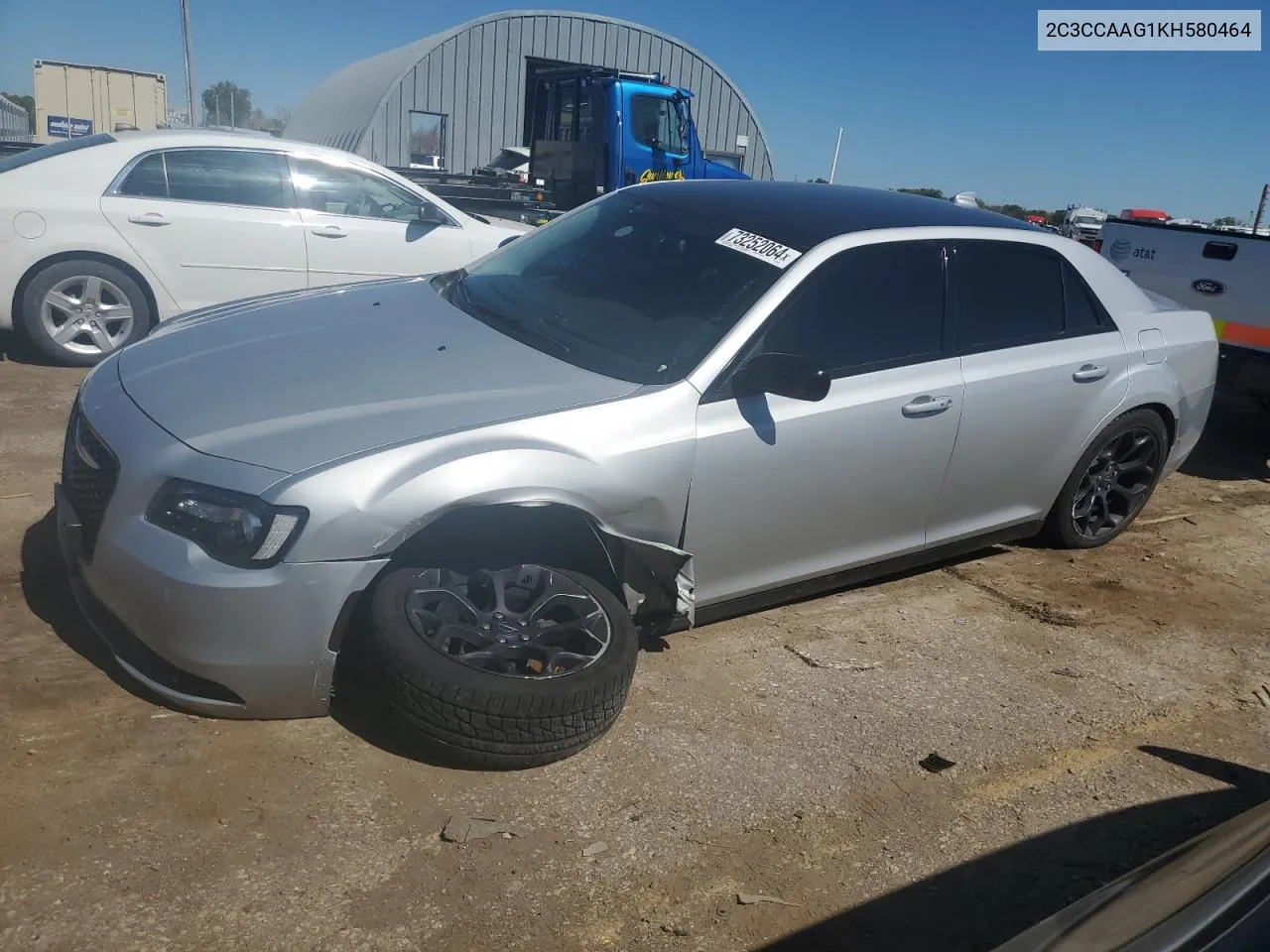 2C3CCAAG1KH580464 2019 Chrysler 300 Touring