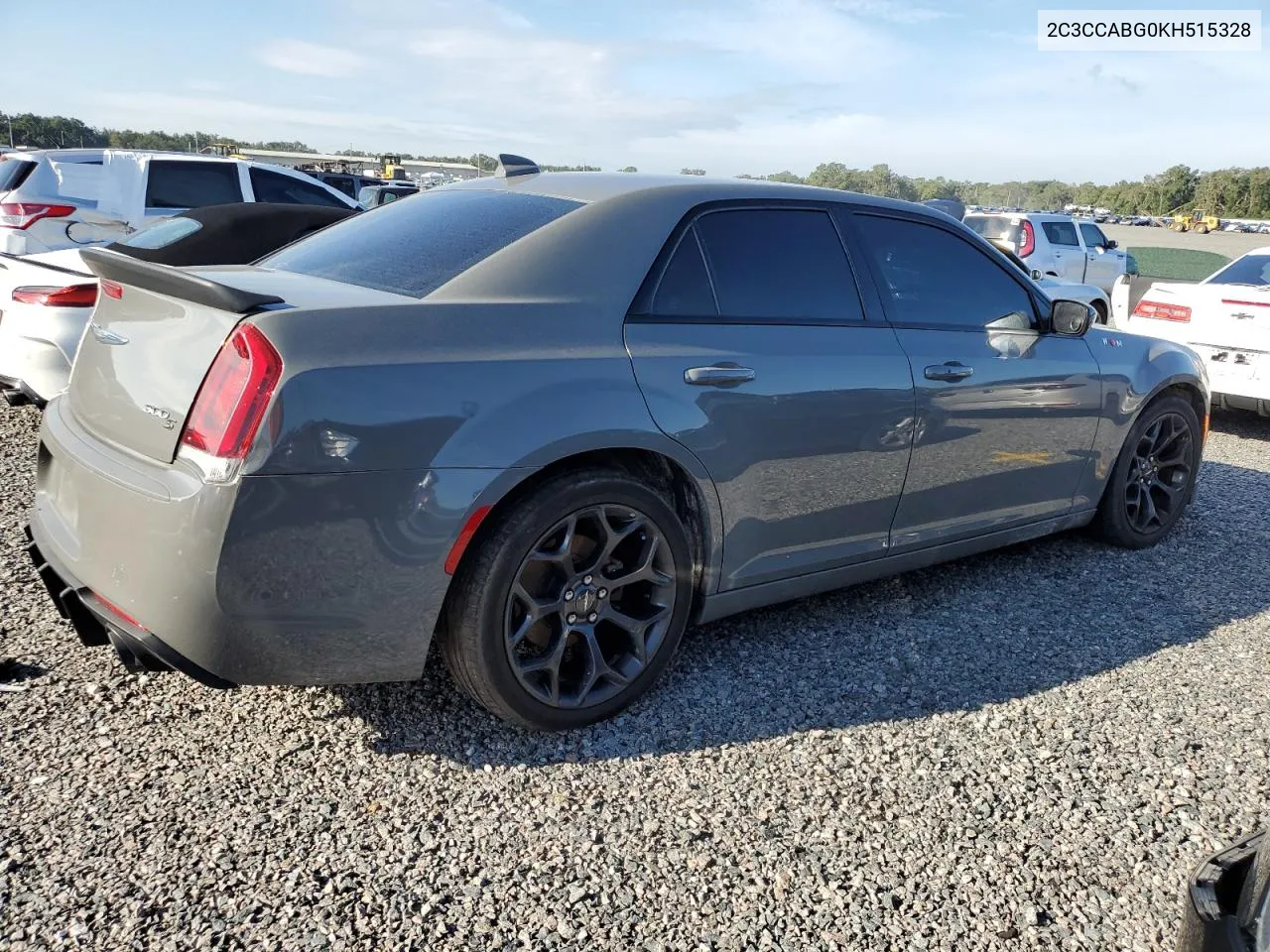 2C3CCABG0KH515328 2019 Chrysler 300 S